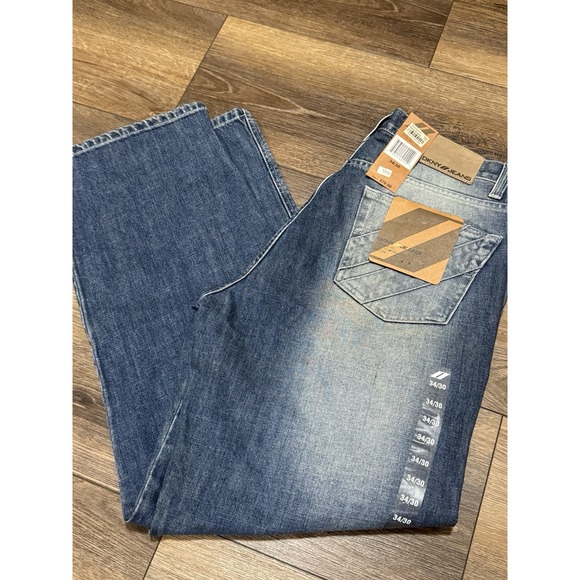 DKNY Jeans Westside Loose Fit Full Thigh Easy Leg Jeans 34x30 Men's NEW NWT - Picture 1 of 9